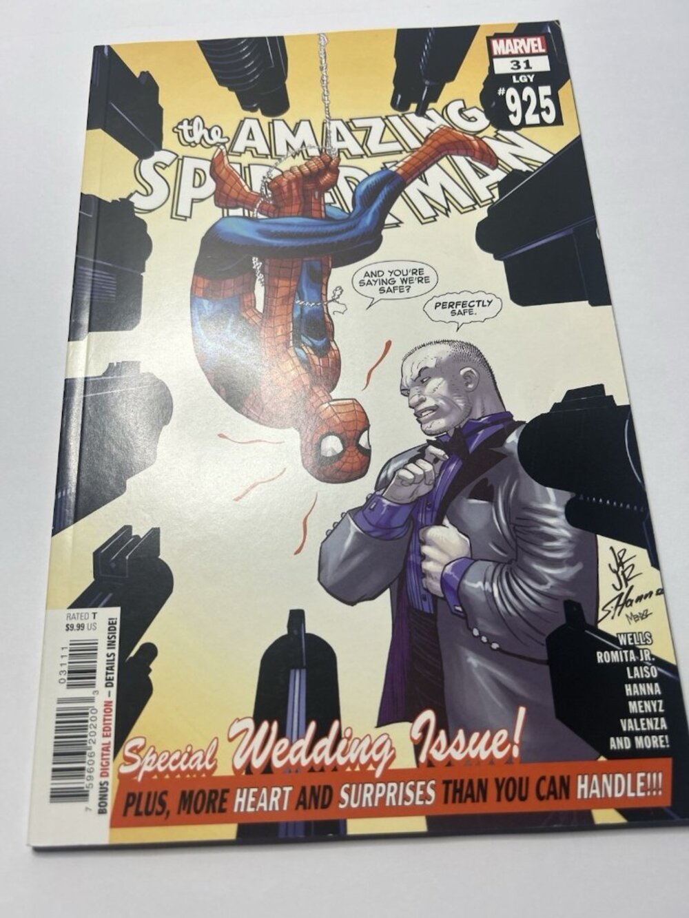Amazing Spider-Man # 31 LGY 925 NM Marvel Comic Book Venom Carnage 2 Comic Book
